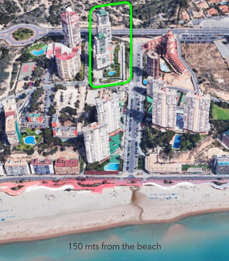 See The Sea Miramar Apartment - 150M To The Beach Benidorm Exteriér fotografie